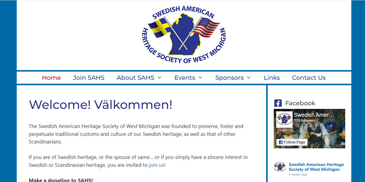 Swedish American Heritage Society of West Michigan
