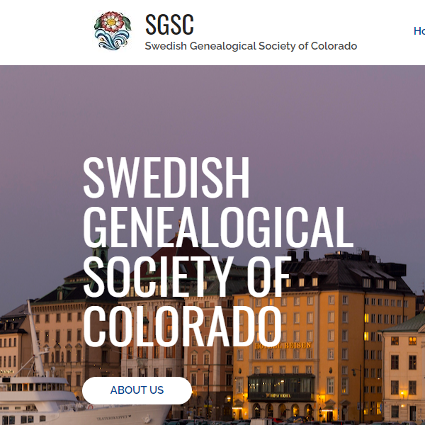 Swedish Genealogical Society of Colorado
