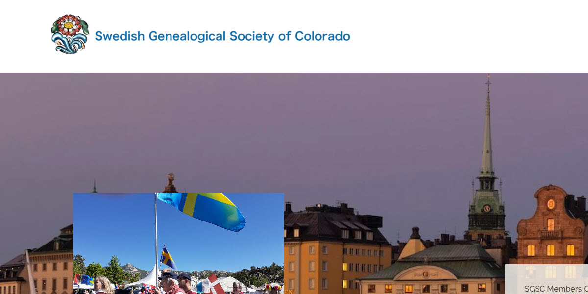 Swedish Genealogical Society of Colorado