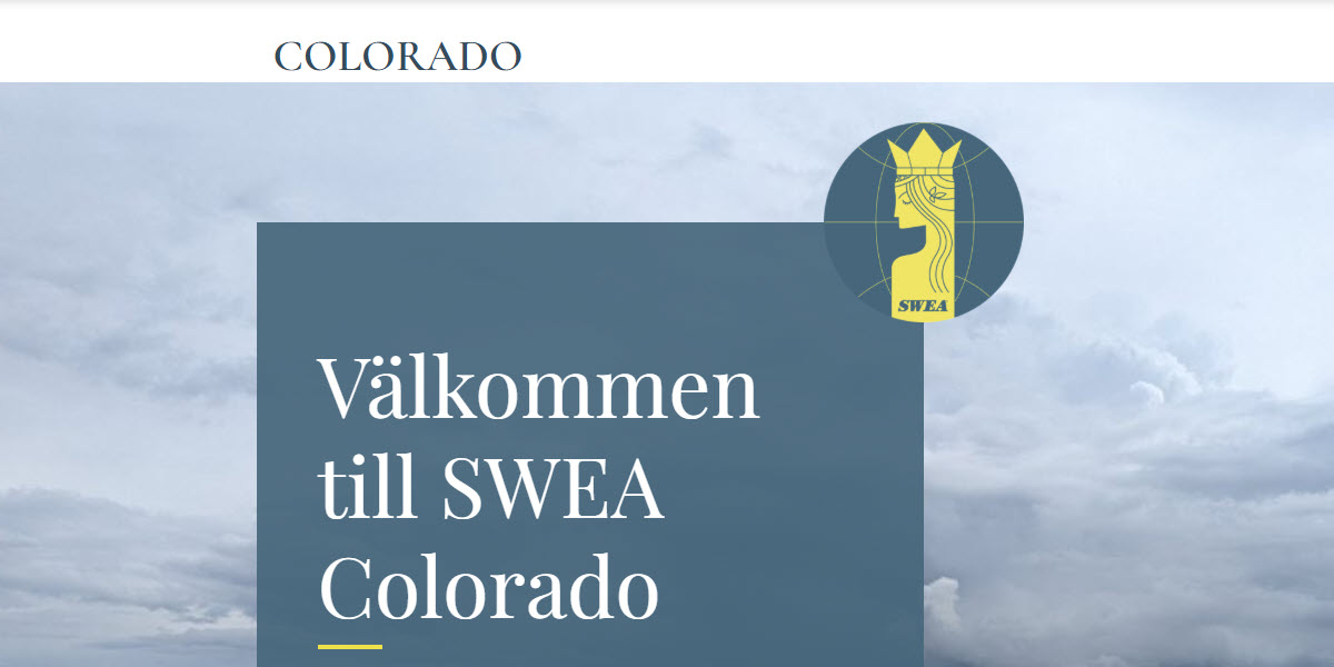 Swedish Womenâ€™s Educational Association Colorado