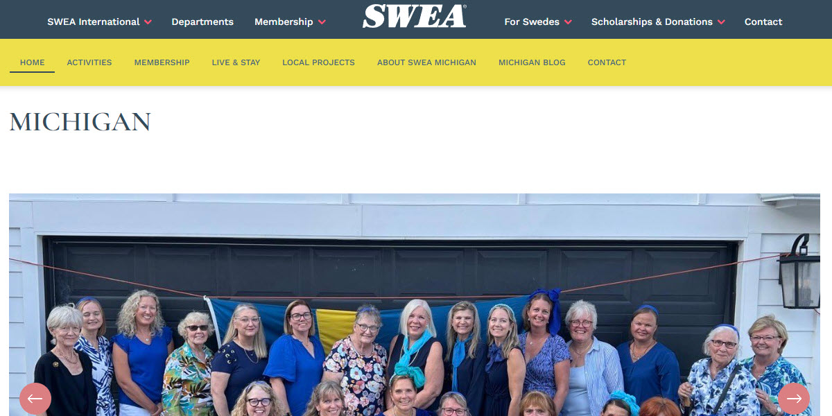 Swedish Womenâ€™s Educational Association Michigan