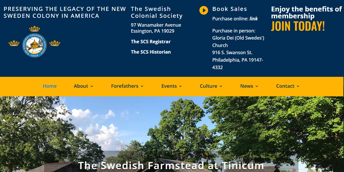 The Swedish Colonial Society